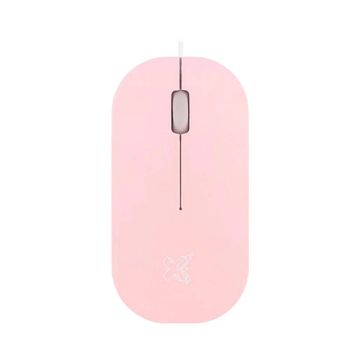 Mouse USB Maxprint Surface 1200dpi Rosa - 60000136