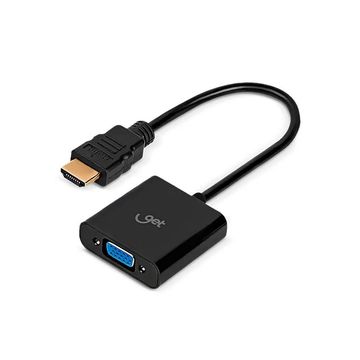 Cabo Conversor HDMI Macho para VGA Fêmea 25cm Goldentec Get - GT 72396