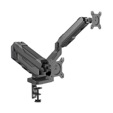 Suporte para Monitor Articulado Duplo 15 à 27 Polegadas com Ajuste de Altura e Pistão a Gás Sumay - 5948 - SPMG2-SINOP-03