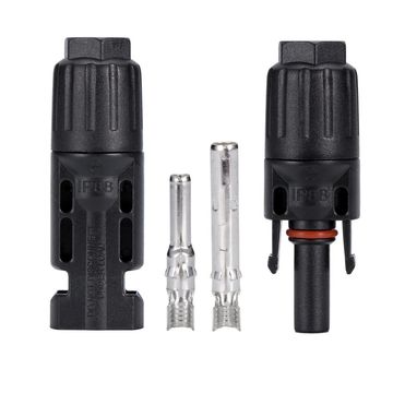 Conector Fotovoltaico MC4 Macho e Femea Bst4 - MEI-006-SINOP-03