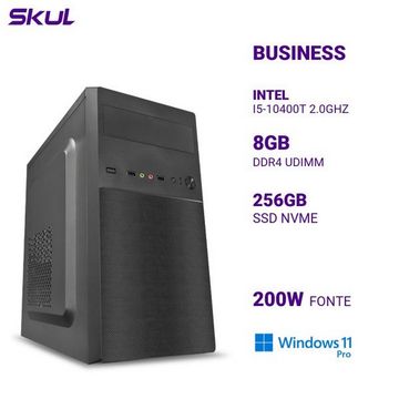 Micro Computador Skul Business B500 Core i5 10400T Memória 8 GB SSD 256GB Windons 11 PRO- sem Monitor 329688-SINOP-03