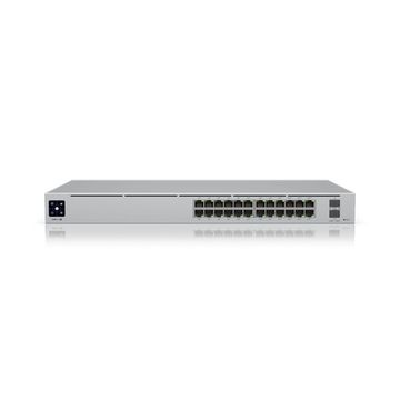 Switch PoE+ Gerenciável Ubiquiti Unifi USW-PRO-24-POE-BR 50W 24 Portas Gigabit + 2 SFP-SINOP-03