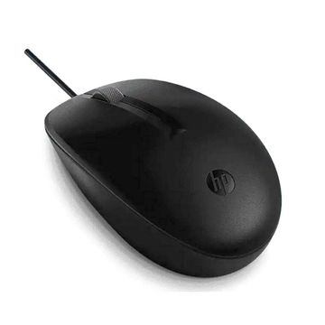 Mouse USB HP 125 1200 Dpi Preto - 265A9AT-SINOP-03