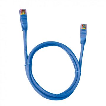 Cabo Patch Cord Cat.6 1,0 Metro Azul Pluscable - CAT610BL