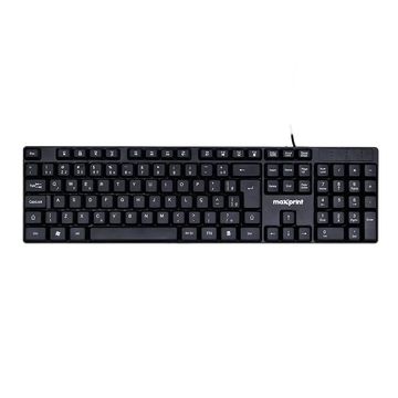 Teclado USB Maxprint Preto - 60000153-SINOP-03