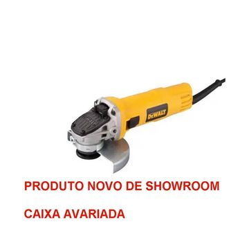 Esmerilhadeira Angular 800W 4.1/2" 115mm 220 Volts Dewalt - DWE4020B2B - PRODUTO NOVO DE SHOW ROOM - SEM CAIXA E ACESSORIOS