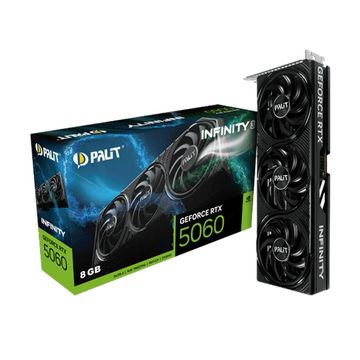 Placa de Vídeo Palit Geforce RTX5060 Plus 8GB DDR7 128Bits HDMI Displayport - RTX5060 - NE75060019P1-GB2063S