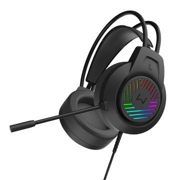 Fone de Ouvido Gamer Headset Warrior Frigg Preto Conexão P2 3,5mm com Microfone - PH702