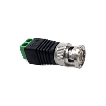 Conector BNC Macho com Borne JFL - Vendido Pacote com 10 Conectores - 53148