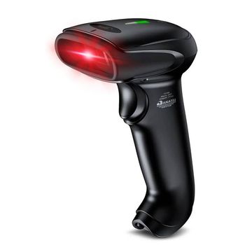 Leitor de Código de Barras Laser de Mão Get - 72739 USB -  lê Nota Fiscal Eletrônica Boleto Bancário