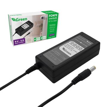 Fonte Chaveada 9V 5A Bivolt Plug 5,5mm X 2,1mm 044-6551