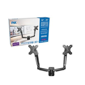 Suporte para Monitor Duplo Articulado 10 à 35 Polegadas Vesa PIX - 079-0091