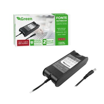 Fonte para Notebook Dell 19,5V 4,62A Pino 7,4mm Bivolt GREEN - 044-3030