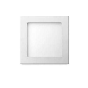 Luminária Plafon 18W LED 3000K Quadrado 225x225x38mm de Sobrepor Bivolt Elgin - 48D18WSQM0E0