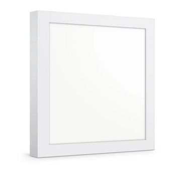Luminária Plafon 24W LED 6500K Quadrado 280x280mm de Embutir Bivolt Elgin - 48D24WEQB0E0