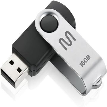 Pen Drive Multilaser 16GB Twist Preto - PD988