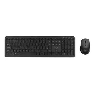 Kit Teclado + Mouse sem Fio Multimídia Multi CS1100 1600dpi Preto - TC402