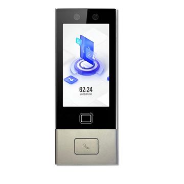 Controle de Acesso HikVision DS-K1T672-MFWX/WE Wi-Fi Facial Biométrico e QR Code com Controladora-SINOP-03