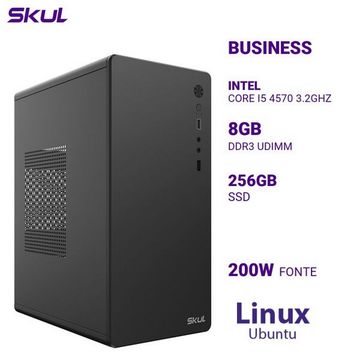 Micro Computador Skul Business B500 Core i5 4570 Memória 8 GB SSD 256GB Linux - sem Monitor 340109-SINOP-03