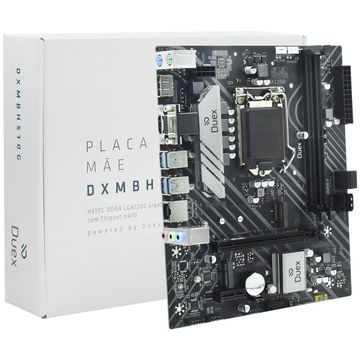 Placa Mãe Duex DXMBH510G M.2 para Intel LGA-1200 Memória DDR4 Som Vídeo e Rede-SINOP-03