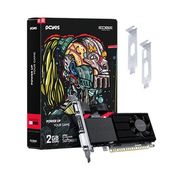 Placa de Video Pcyes Radeon R5 220 2GB GDDR3 64Bits HDMI DVI VGA - PPER5DR3LPBR