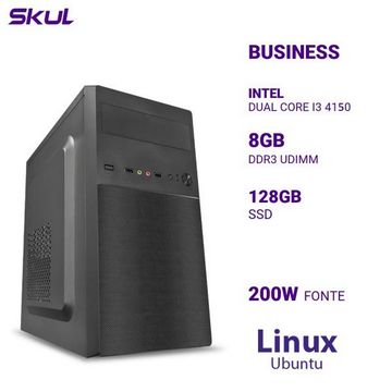 Micro Computador Skul Business B300 Core i3 4150 Memória 8 GB SSD 128GB Linux - sem Monitor 139160-SINOP-03