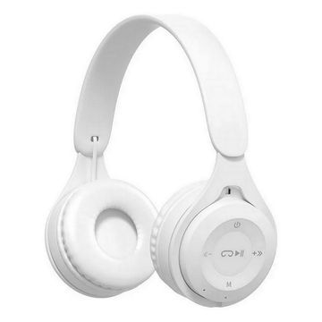 Fone de Ouvido Headset Bluetooth 5.3 com Microfone Branco X-CELL - XC-BTH-61