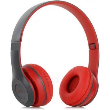 Fone de Ouvido Headset Bluetooth 5.3 com Microfone Vermelho X-CELL - XC-BTH-65