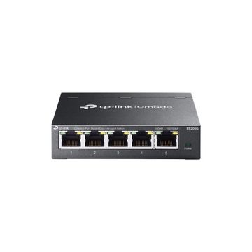 Switch PoE+ Tp-Link ES205G 5 Portas 10/100/1000 Mbps