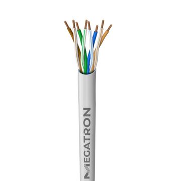 Cabo CFTV 24AWG Ultra Megatron 4 Pares Branco 2778 Vendido por Metro - Homologado ANATEL