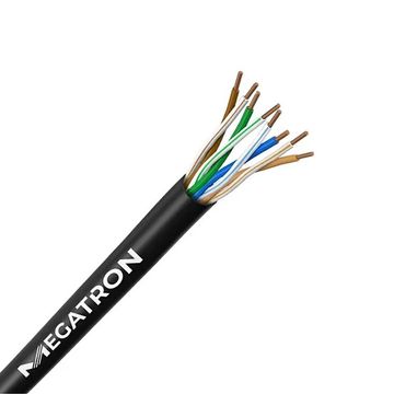 Cabo CFTV 24AWG Ultra Megatron 4 Pares Preto 2790 - Vendido por Metro - Homologado ANATEL