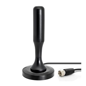 Antena Interna ou Externa para TV 4 em 1 HDTV Digital/VHF/UHF/FM Multivisão - ATN-5000-HD - com Cabo 5 Metros