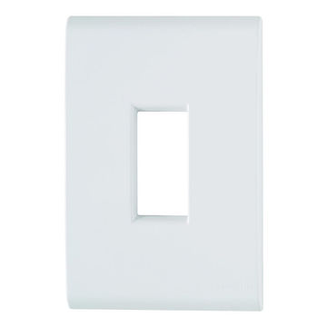 Espelho 4x2 com 1 Porta Tramontina Liz Branco - 57106/003