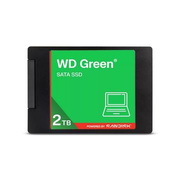 SSD 2TB Sata 3 2,5" WD Green Leitura 545 MBPS Gravação 515 MBPS