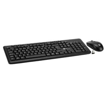 Kit Teclado + Mouse sem Fio Preto Hoopson - TPC-1923R8