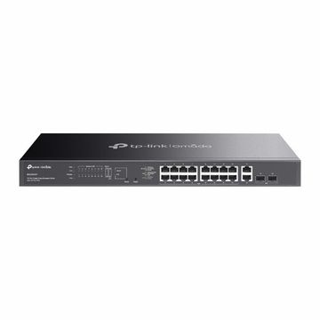 Switch PoE+ Gerenciável Tp-Link ES220GMP 16 Portas 10/100/1000 Mbps PoE +2 Portas 10/100/1000 Mbps RJ45  +2 SFP-SINOP-03