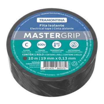 Fita Isolante Antichama Tramontina 10 Metros Preto - 57545/001 - Vendido Unitário
