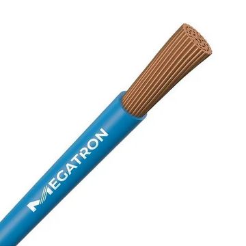 Cabo de Energia Flexível 750 Volts 2,50mm Azul Megatron - 7562 - Vendido por Metro