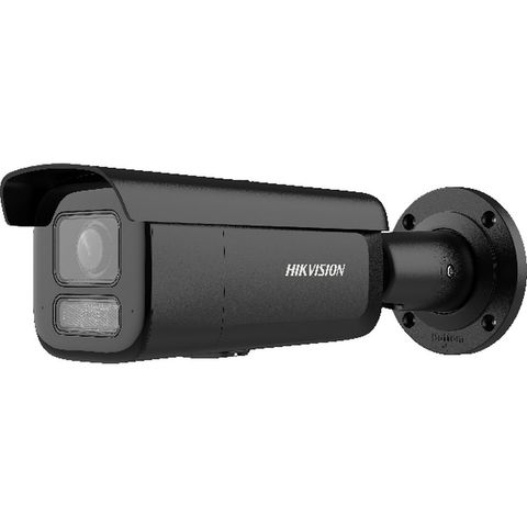 Câmera CFTV IP PoE DS-2CD2643G2-LIZS2U/B Bullet 4.0MP IR 50m 2,8 a 12 mm Varifocal Motorizada Entrada para Audio e Alarme Hikvision