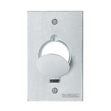 Espelho Unha Simples para Caixa de Piso 4x2 cromada Tramontina 56121/095 - Vendido 1 Espelho