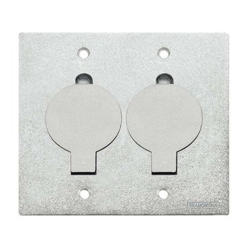 Espelho Unha em Alumínio Dupla para Caixa de Piso 4x4 cromada Tramontina - 56121/097 - Vendido 1 Espelho