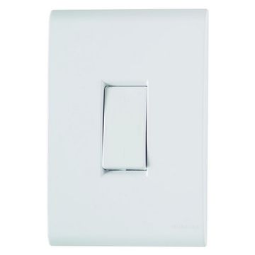 Interruptor 1 Bipolar Simples 4x2 10A Liz Modulo com Espelho  Branco  Tramontina - 57170/004