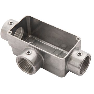 Condulete Fixo Tipo T 1" Alumínio sem Tampa Tramontina - 56106/003 - Vendido 1 Condulete