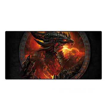 Mouse Pad Gamer 700x350x3mm Dragão do Fogo MP-7035C Exbom - 2598