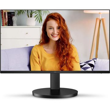 Monitor Aoc Tela 23,8 LED VA 100Hz 1ms Full HD Preto 1x VGA 1x HDMI - 24B3HMF2 - com Ajuste de Altura-ES-06