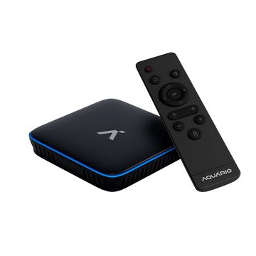 Smart TV Box Aquário Quad-Core ARM Cortex-A53 com Wi-Fi, Android 10 4K Ram 2GB Rom 16GB - STV-2000PLUS