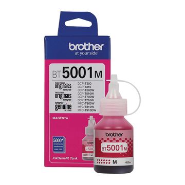 Tinta para Cartucho Brother Magenta Original - BT5001M - 5.000 páginas para HLT4000DW, DCPT310, DCPT510W, DCPT710W, MFCT810W, MFCT910DW-ES-06