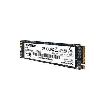 SSD 512 GB M2-NVME Patriot P320 Leitura 3000 MBPS Gravação 2200 MBPS - P320P512GM28