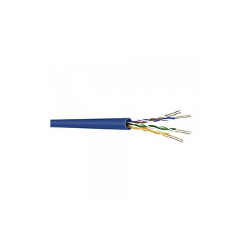 Cabo de Rede 24AWG Prysmian Cat.5E CMX 4 Pares Azul 47983803 - Vendido em Metro - 100% Cobre Homologado ANATEL