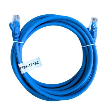 Cabo Patch Cord Cat6 1 Metro Azul Seccon SecLan WT-2038B-CAT61 M-BL - Homologado ANATEL